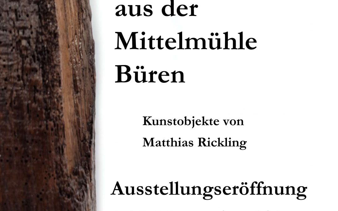 Ausstellungseröffnung „Grundschwellen aus der Mittelmühle“