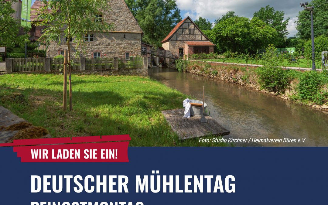 Deutscher Mühlentag an der Mittelmühle und Bohrmühle