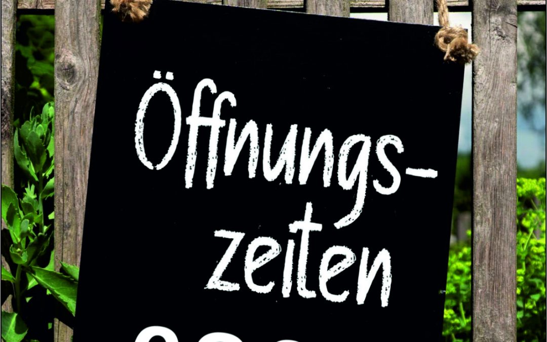 Öffnungszeiten der Mühlen 2026