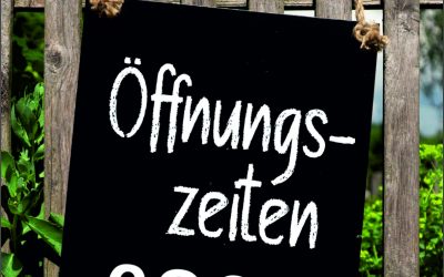 Öffnungszeiten der Mühlen 2026